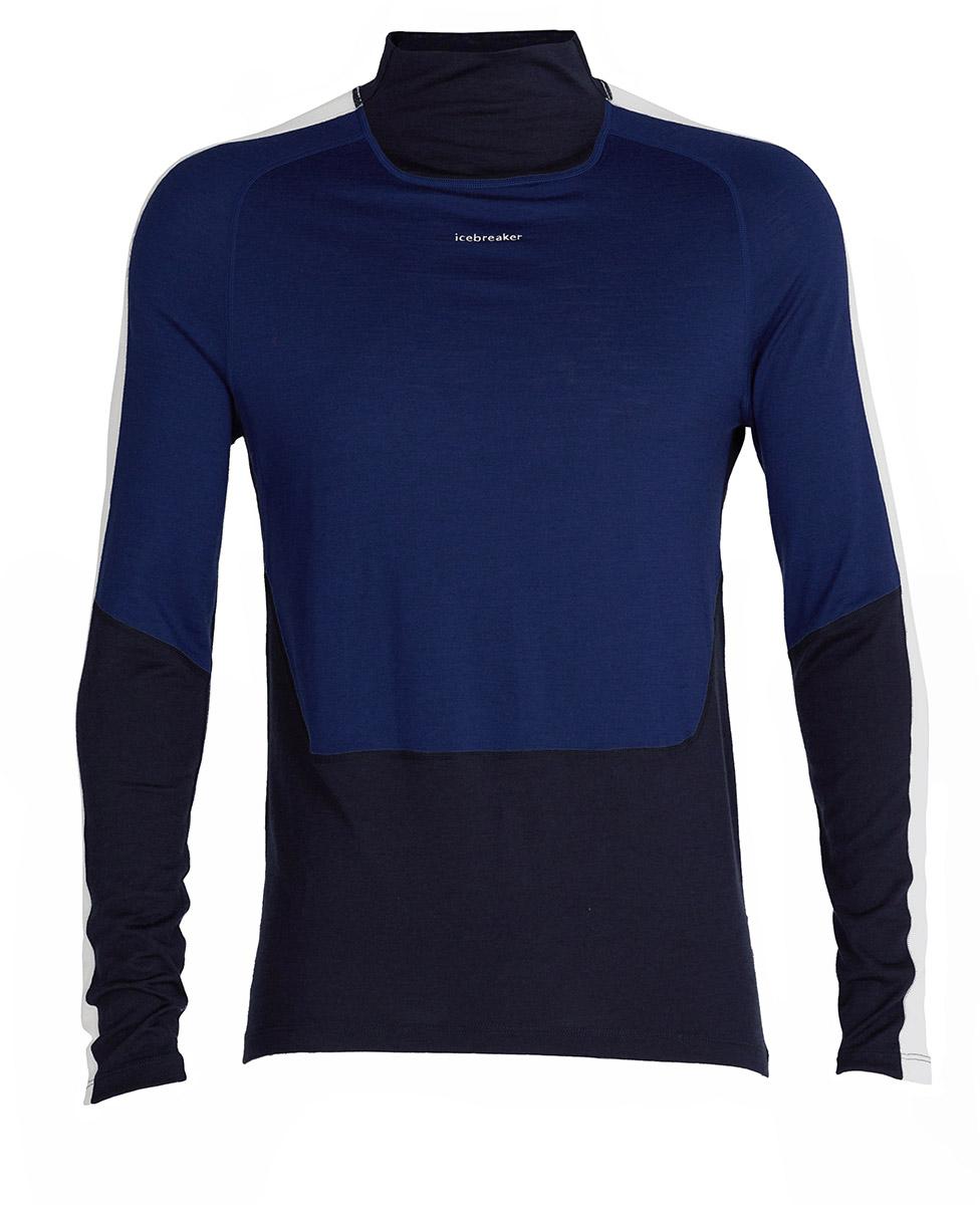 Click to view product details and reviews for Icebreaker Womens 200 Sonebula Merino Long Sleeve High Neck Mid Navy Royal Navy.