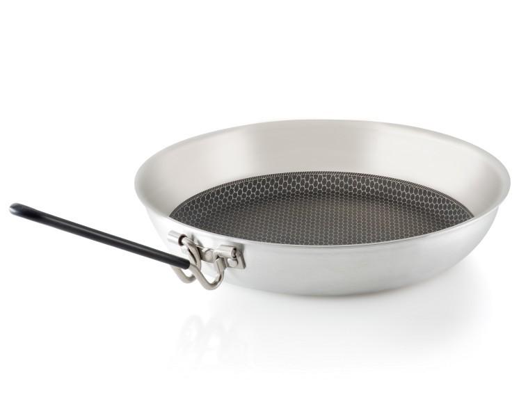 Image of GSI Outdoors Glacier Stainless 8" Frypan - Stainless Steel