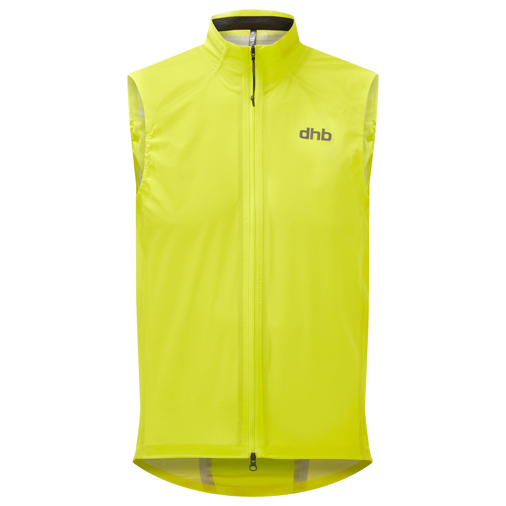 Click to view product details and reviews for Dhb Aeron Lab Mens Superlight Waterproof Gilet 20 Sulphur Spring.