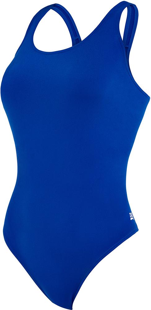 Click to view product details and reviews for Zoggs Womens Cottesloe Powerback Swimsuit Royal Blue.