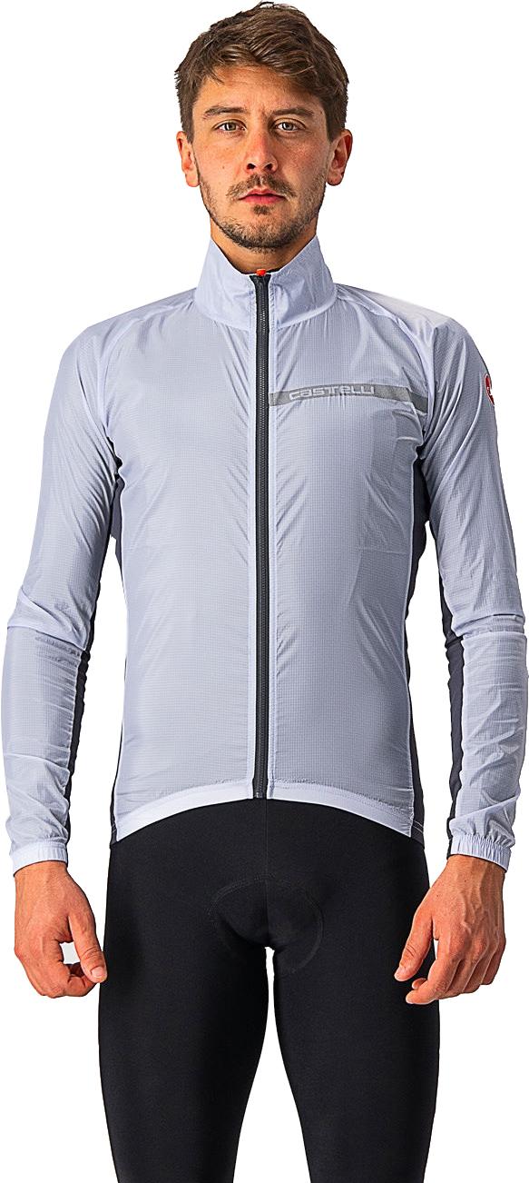 Click to view product details and reviews for Castelli Squadra Stretch Cycling Jacket Silver Grey Dark Grey.