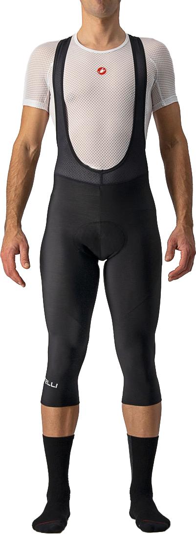 Click to view product details and reviews for Castelli Entrata Thermal 3 4 Bib Tights Black.