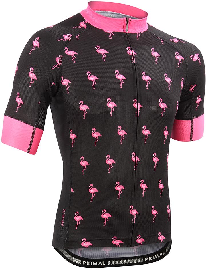 Primal Flamingo Short Sleeve Jersey | bike jersey