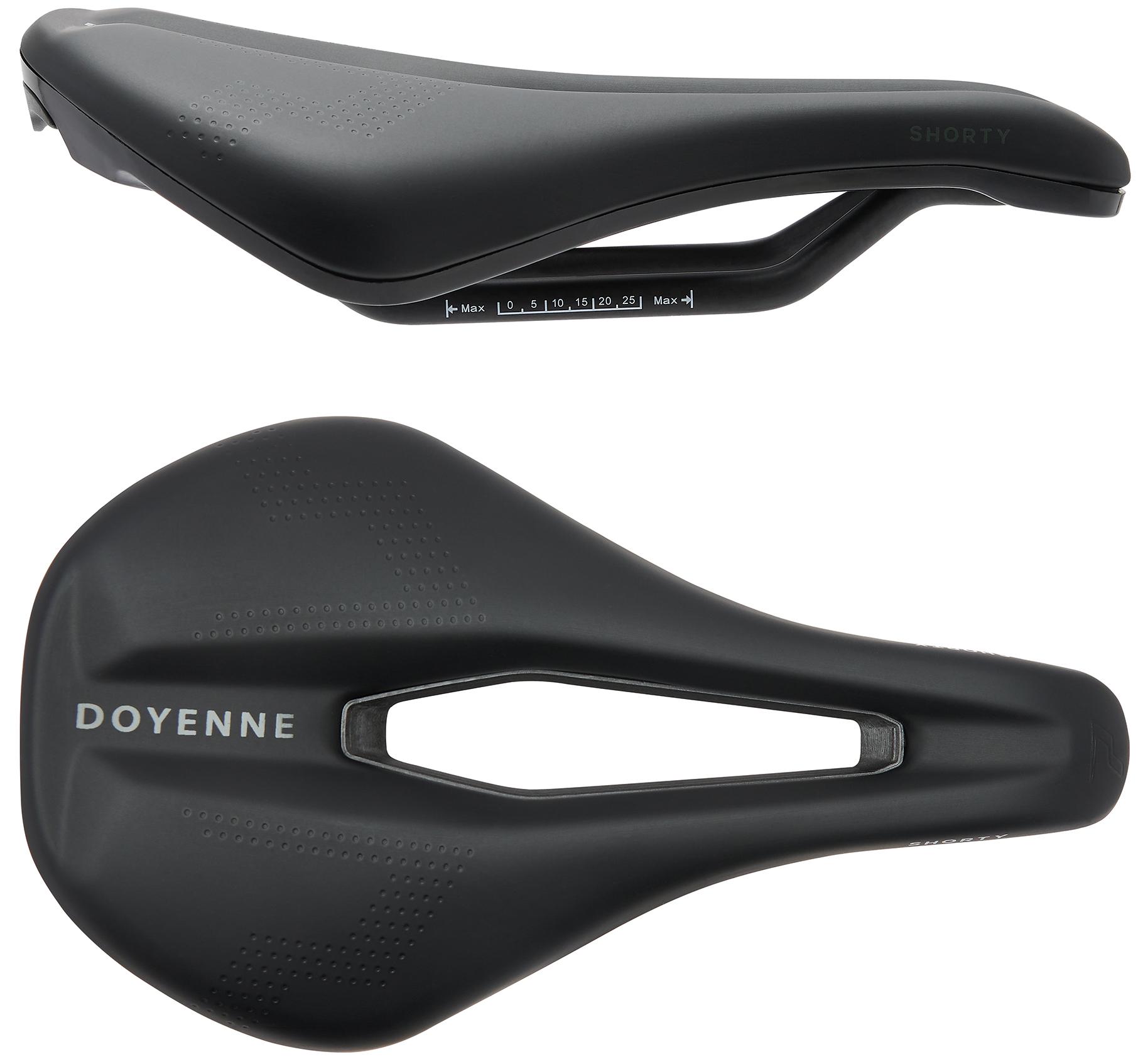 Click to view product details and reviews for Prime Doyenne Shorty Saddle With Carbon Rails Black.