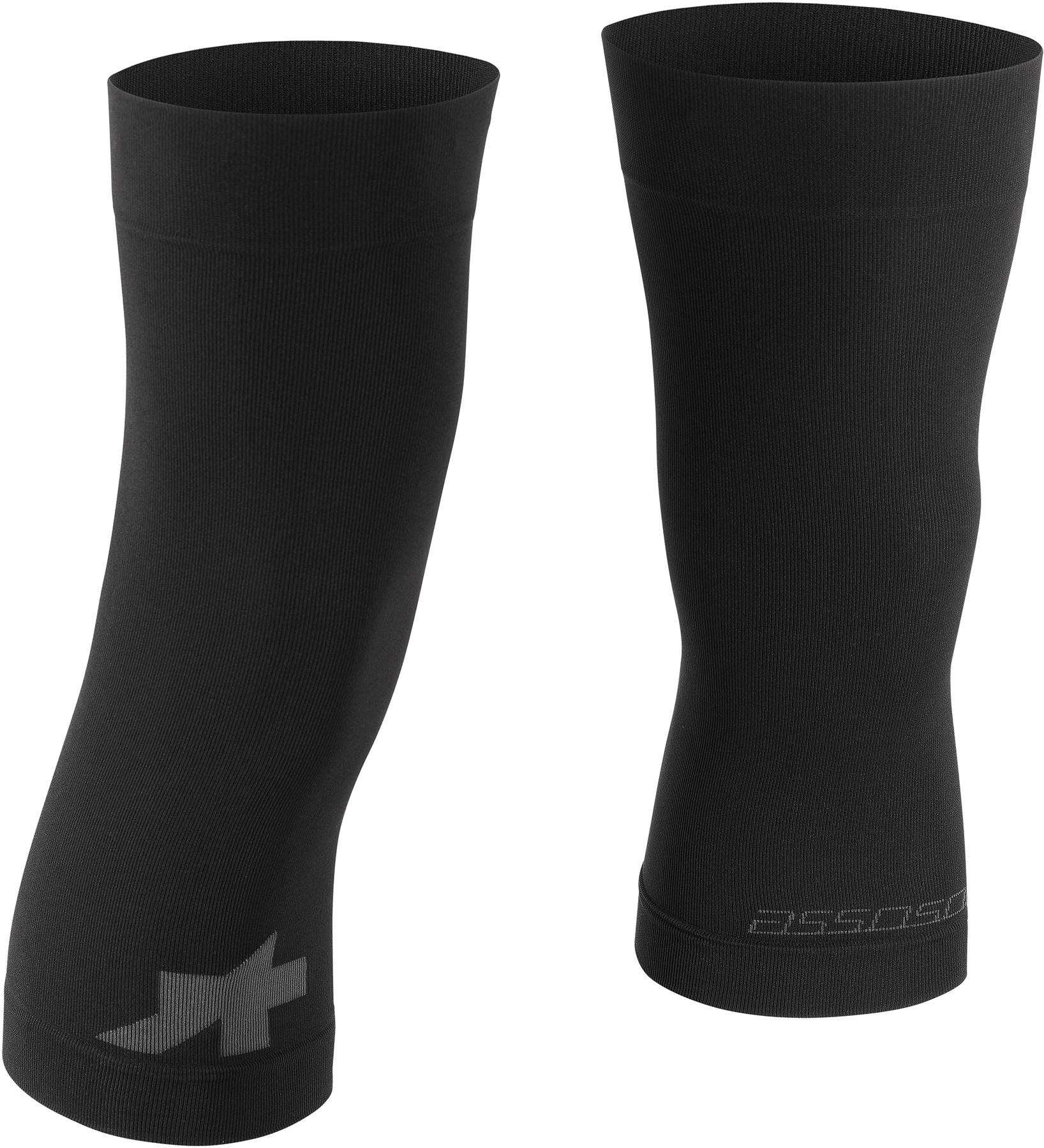 Click to view product details and reviews for Assos Spring Fall Knee Warmers Black Series.