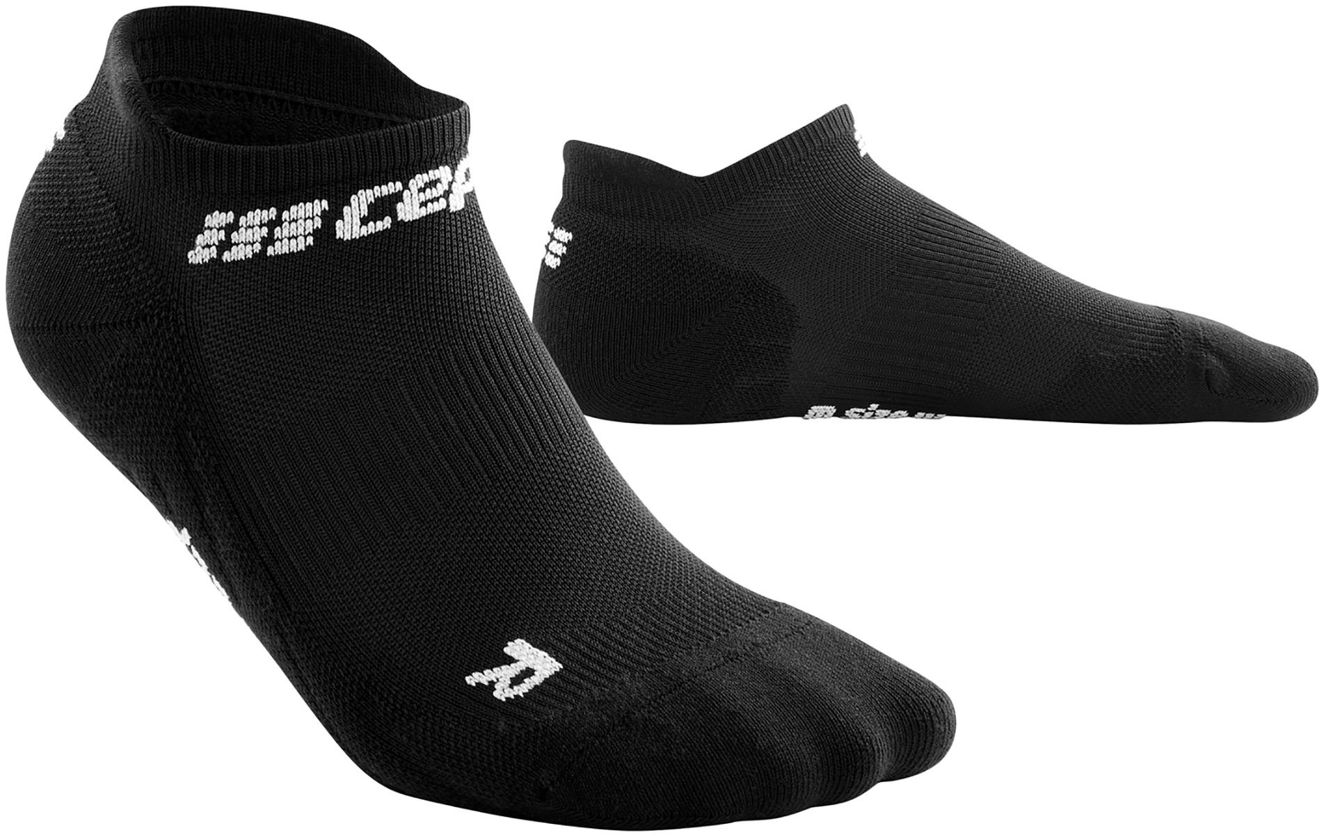 Image of CEP Run Compression No Show Socks - Black