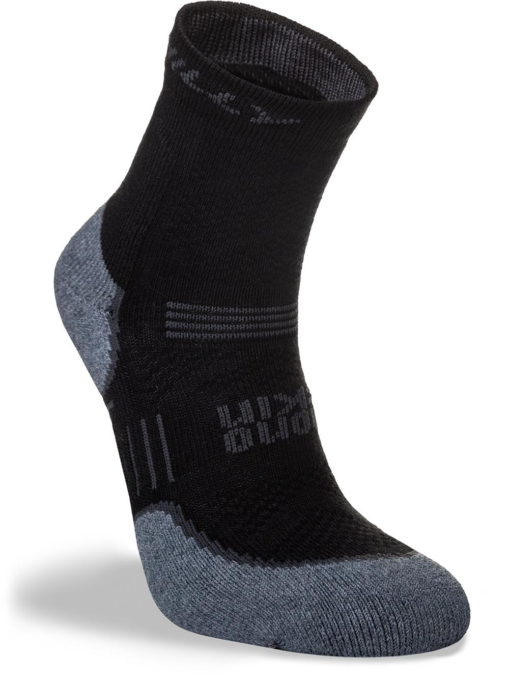 Click to view product details and reviews for Hilly Supreme Anklet Max Cushioning Black Grey Marl.
