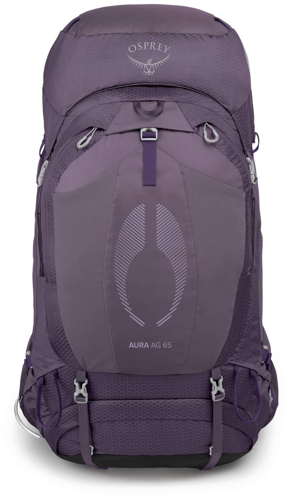 Click to view product details and reviews for Osprey Aura Ag 65 Hiking Backpack Enchantment Purple.