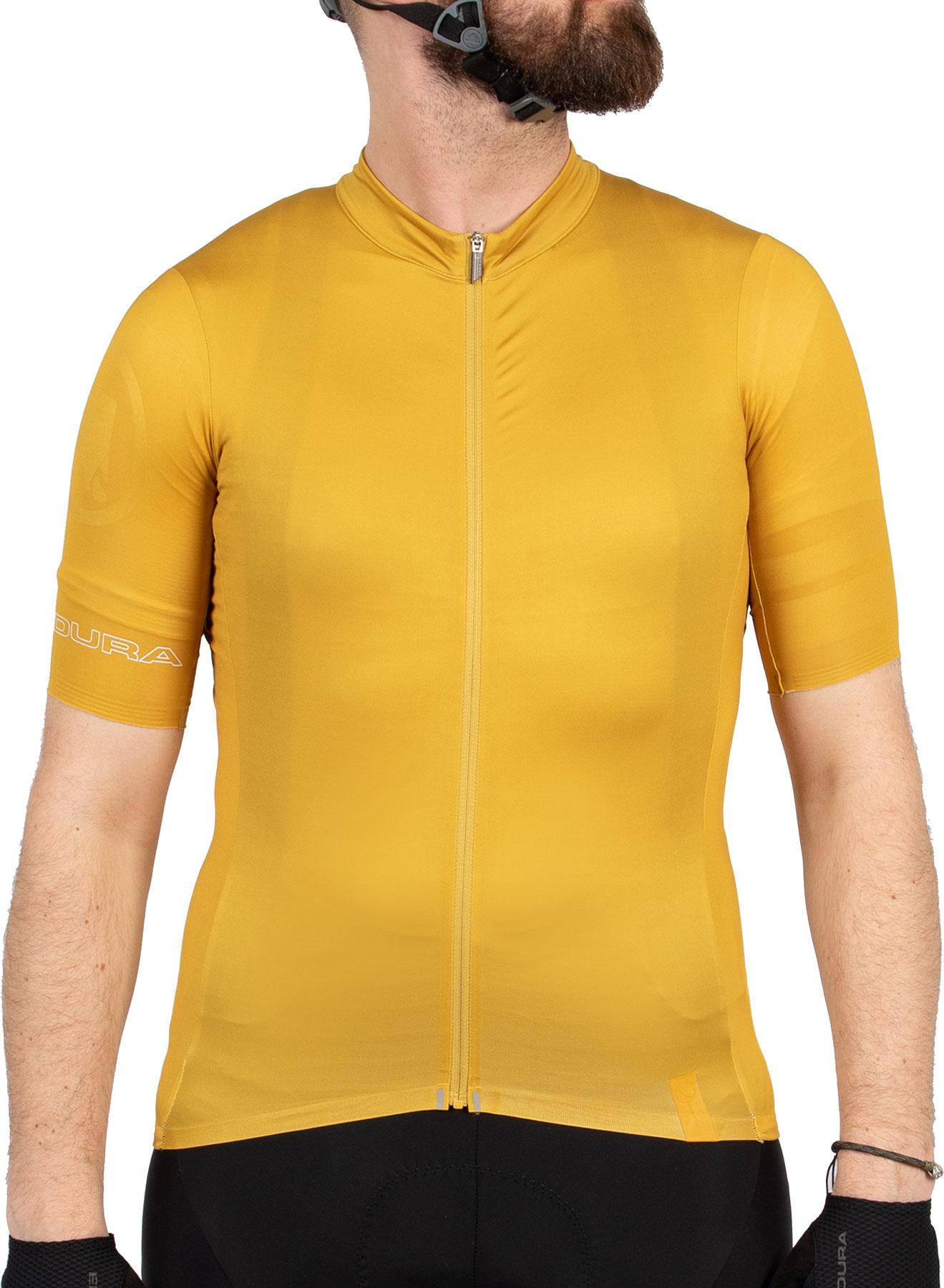 Click to view product details and reviews for Endura Pro Sl Short Sleeve Cycling Jersey Mustard.