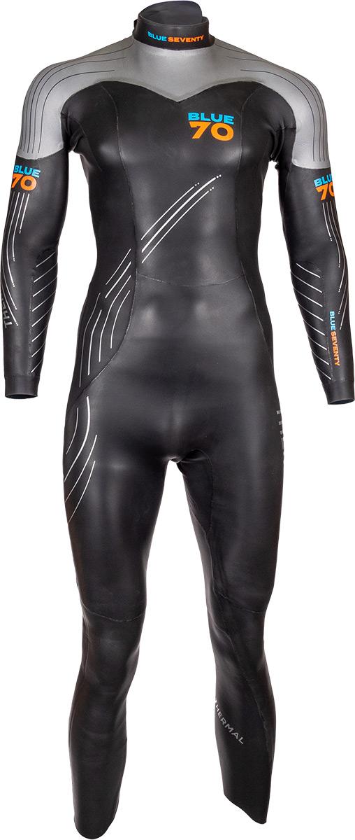Image of blueseventy Reaction Thermal Wetsuit - Black/Silver