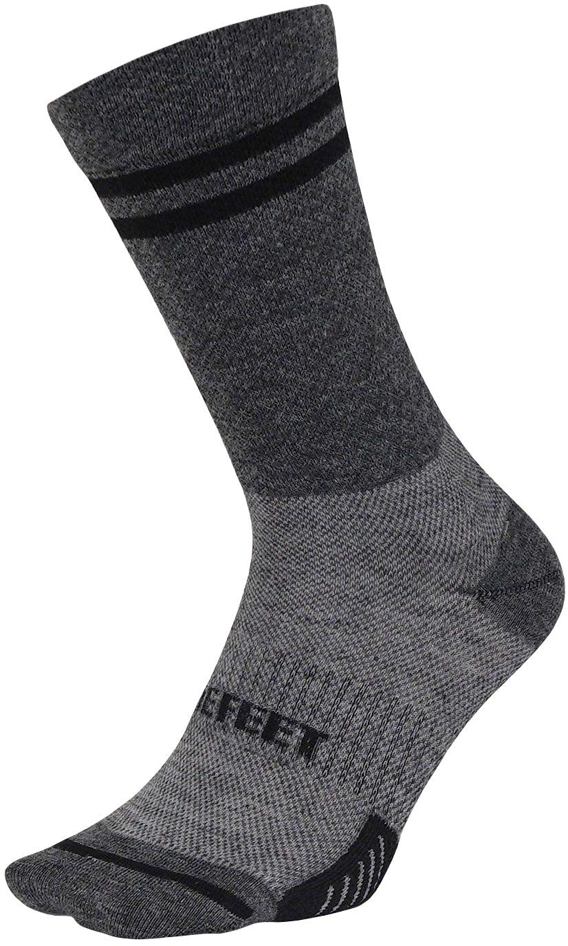 DeFeet Cyclismo Wool Blend Bike Socks - Gray | cycling socks