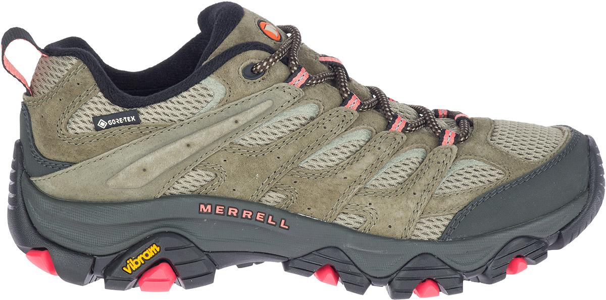 Click to view product details and reviews for Merrell Womens Moab 3 Gore Tex Hiking Shoes Olive.