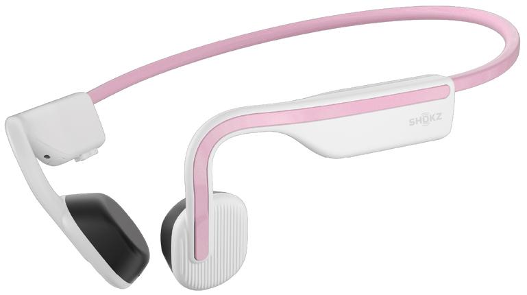 Click to view product details and reviews for Shokz Openmove Wireless Headphones Himalayan Pink.