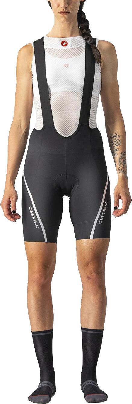 Click to view product details and reviews for Castelli Womens Velocissima 3 Cycling Bib Shorts Black Silver.