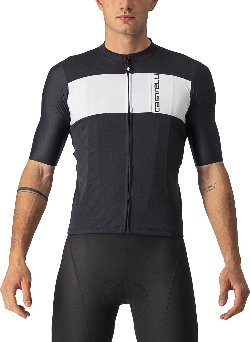 Click to view product details and reviews for Castelli Prologo 7 Jersey Light Black Silver Grey Ivory.
