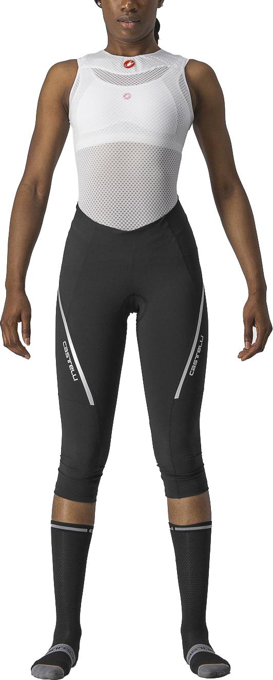 Click to view product details and reviews for Castelli Womens Velocissima 3 Knicker 3 4 Cycling Tights Black Silver.
