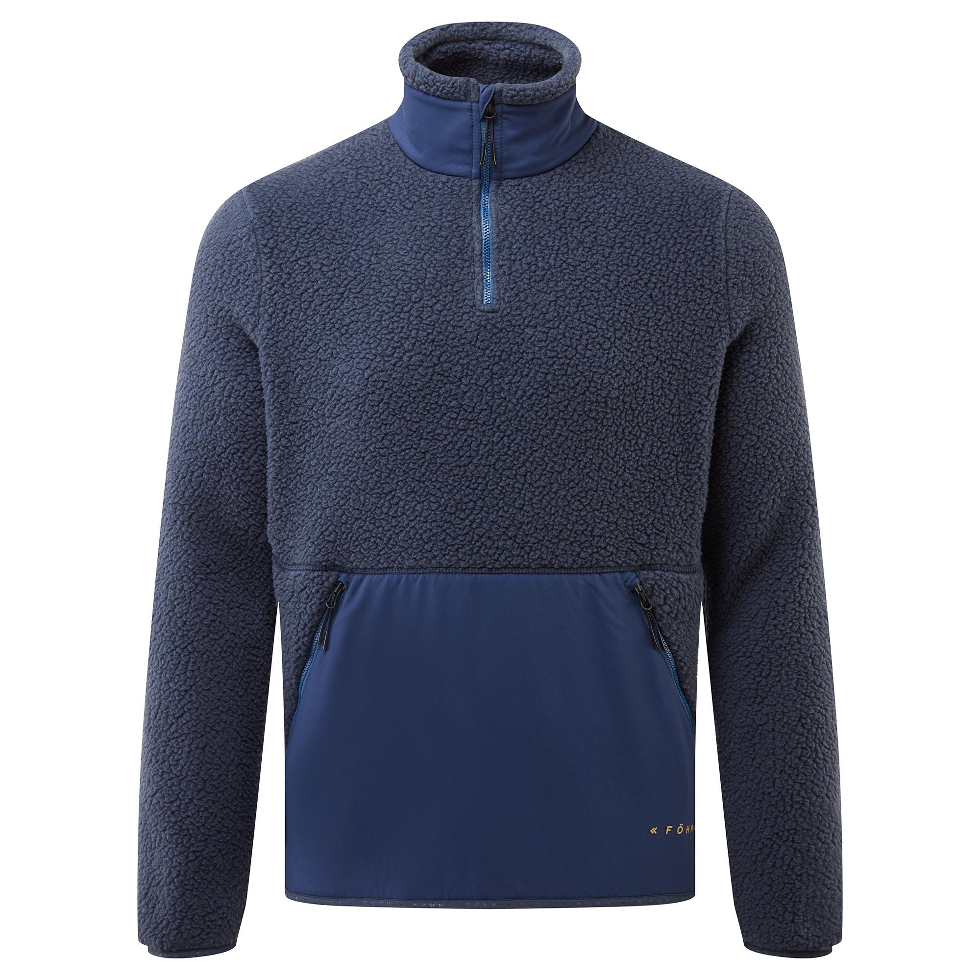 Click to view product details and reviews for F&ouml;hn Mens Polartec Big Pile 1 4 Fleece Mood Indigo.