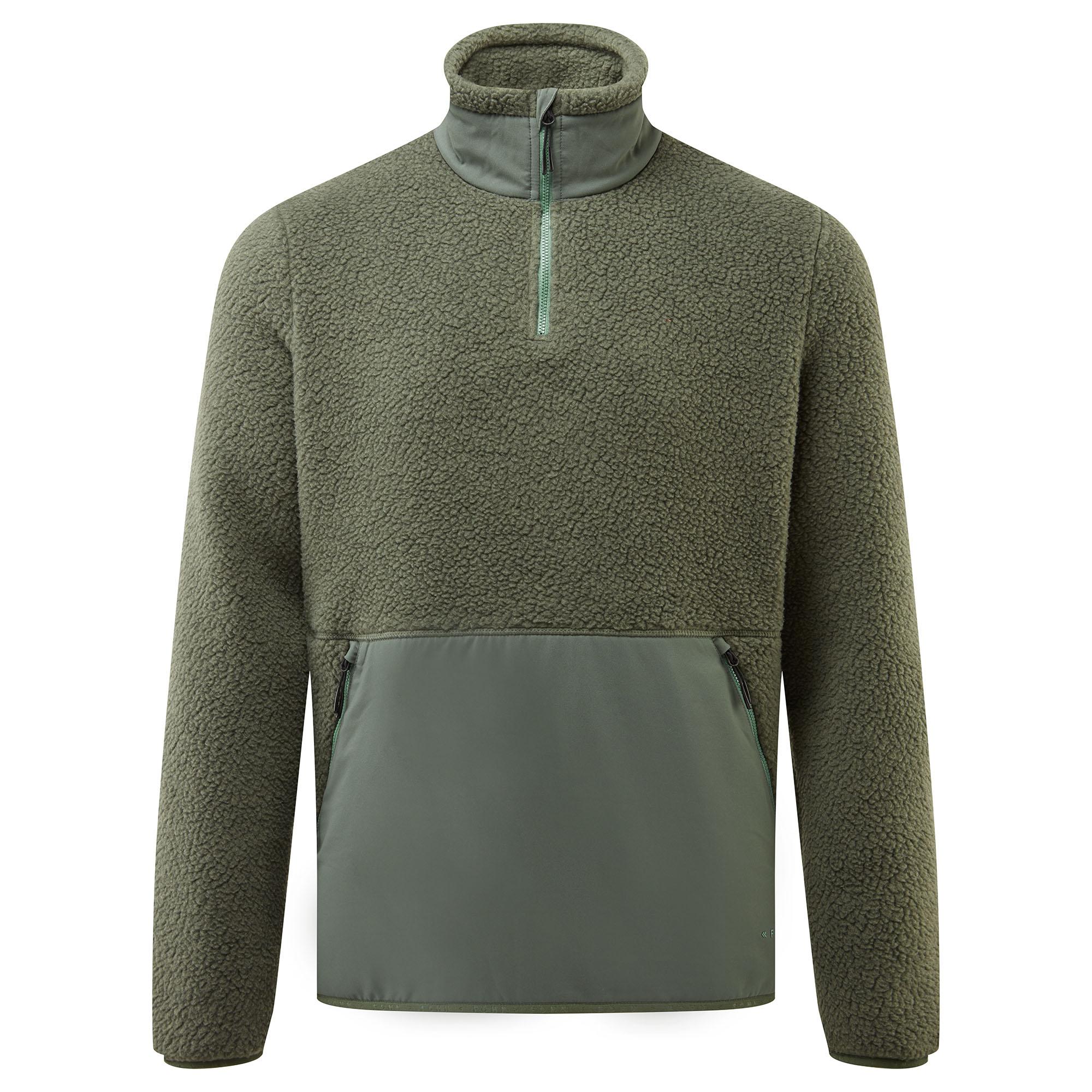 Click to view product details and reviews for F&ouml;hn Mens Polartec Big Pile 1 4 Fleece Thyme.