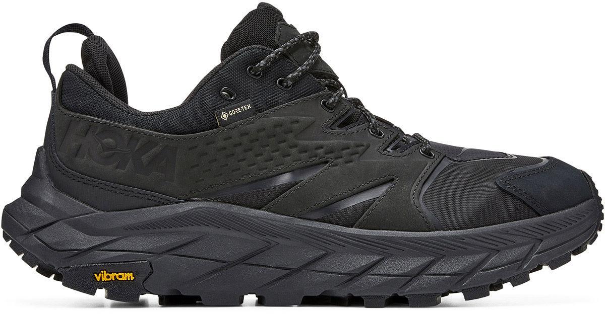 Image of Hoka One One Women's Anacapa Low Gore-Tex Shoes - Black/Black