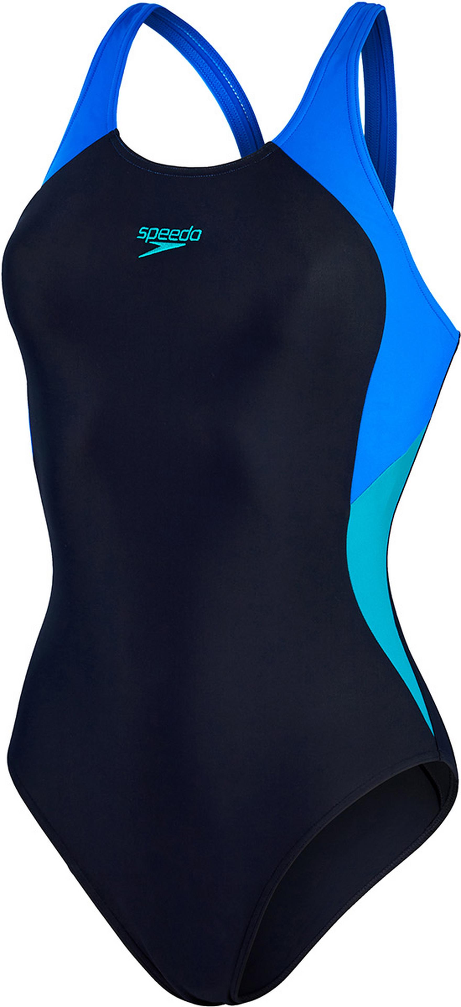 Speedo Women's Colourblock Splice Muscleback Swimsuit
