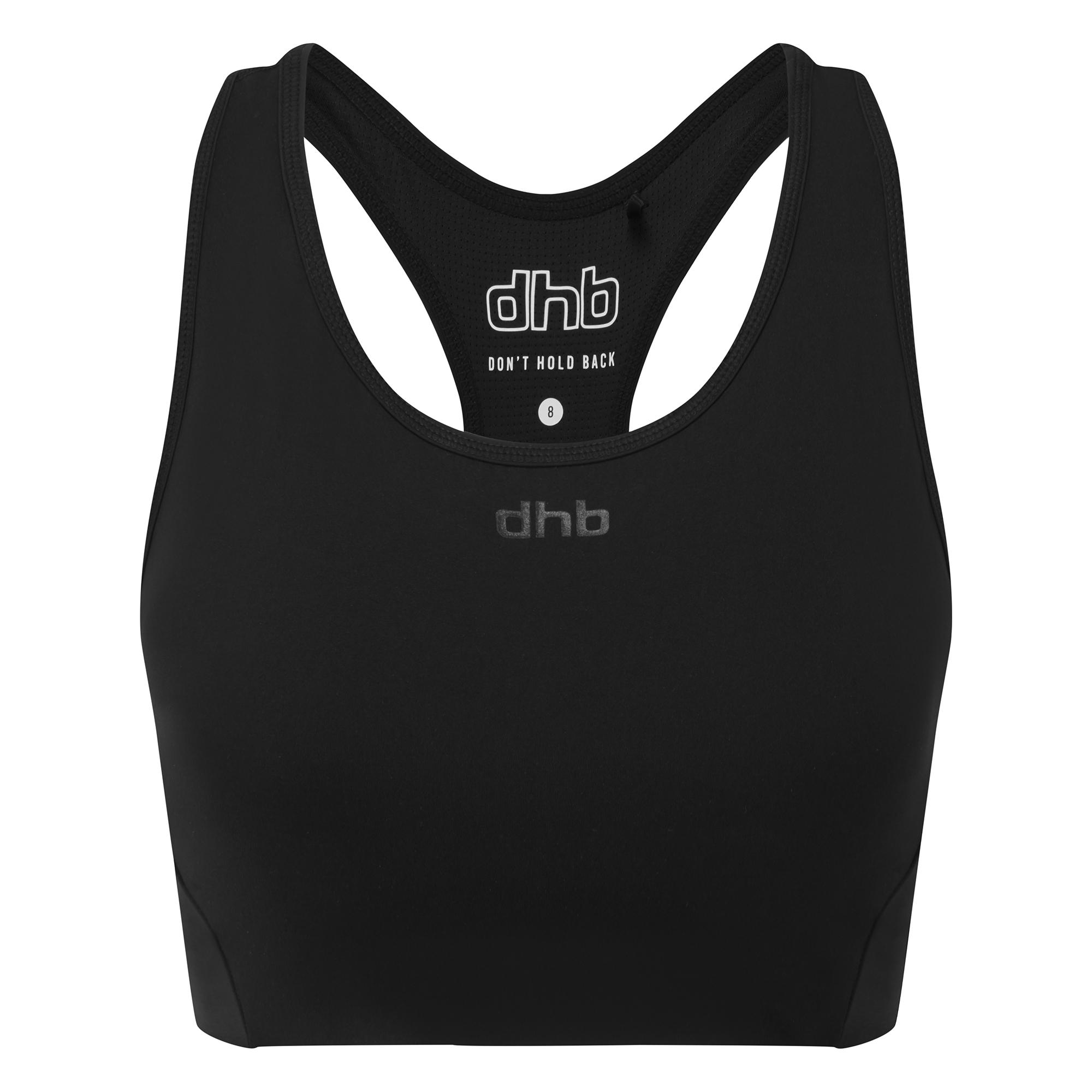 Click to view product details and reviews for Dhb Womens Medium Support Sports Bra Black.