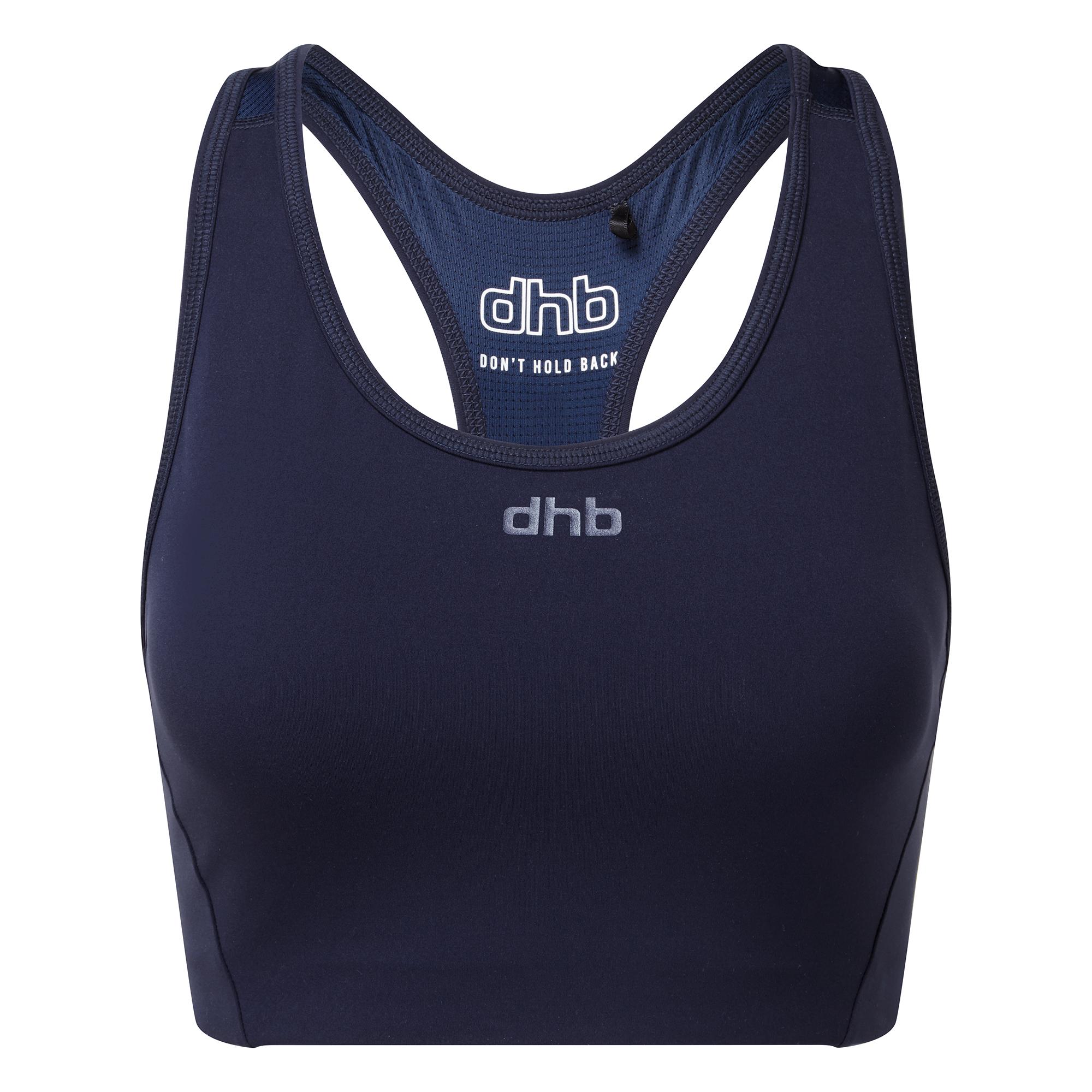 Click to view product details and reviews for Dhb Womens Medium Support Sports Bra Navy Blazer.