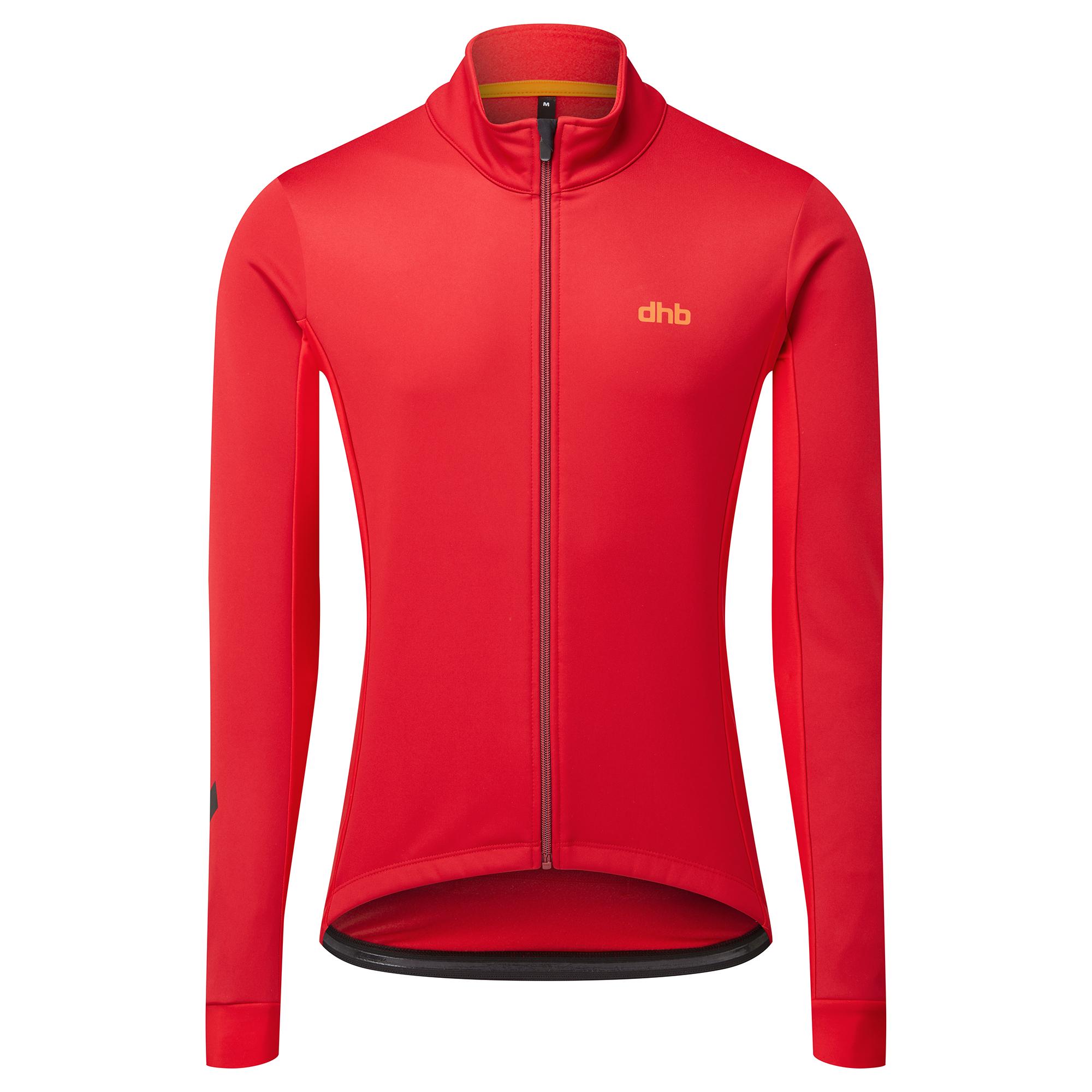 Click to view product details and reviews for Dhb Blok Classic Thermal Softshell Jacket Haute Red.