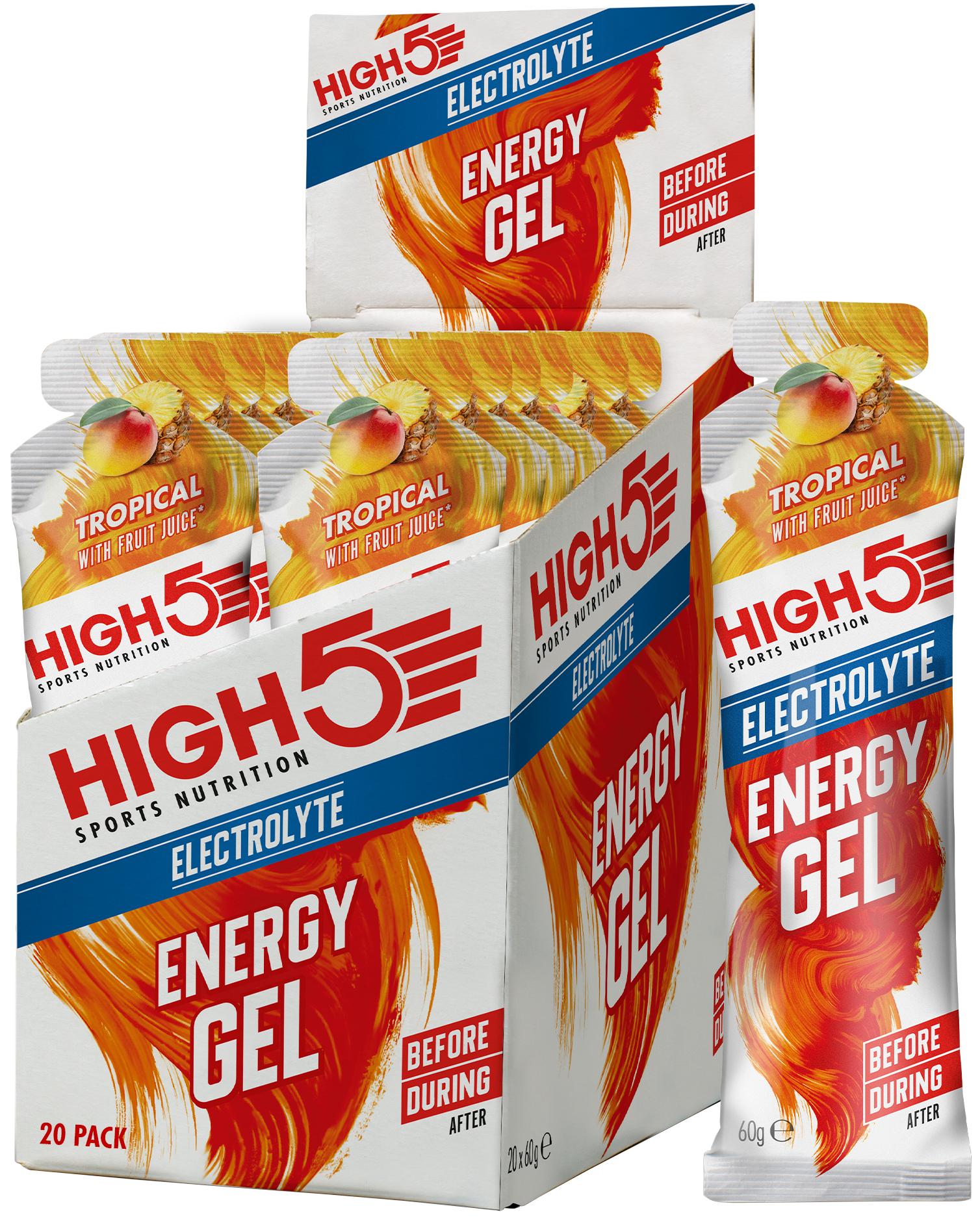 Click to view product details and reviews for High5 Energy Gel Electrolyte 20 X 60g.