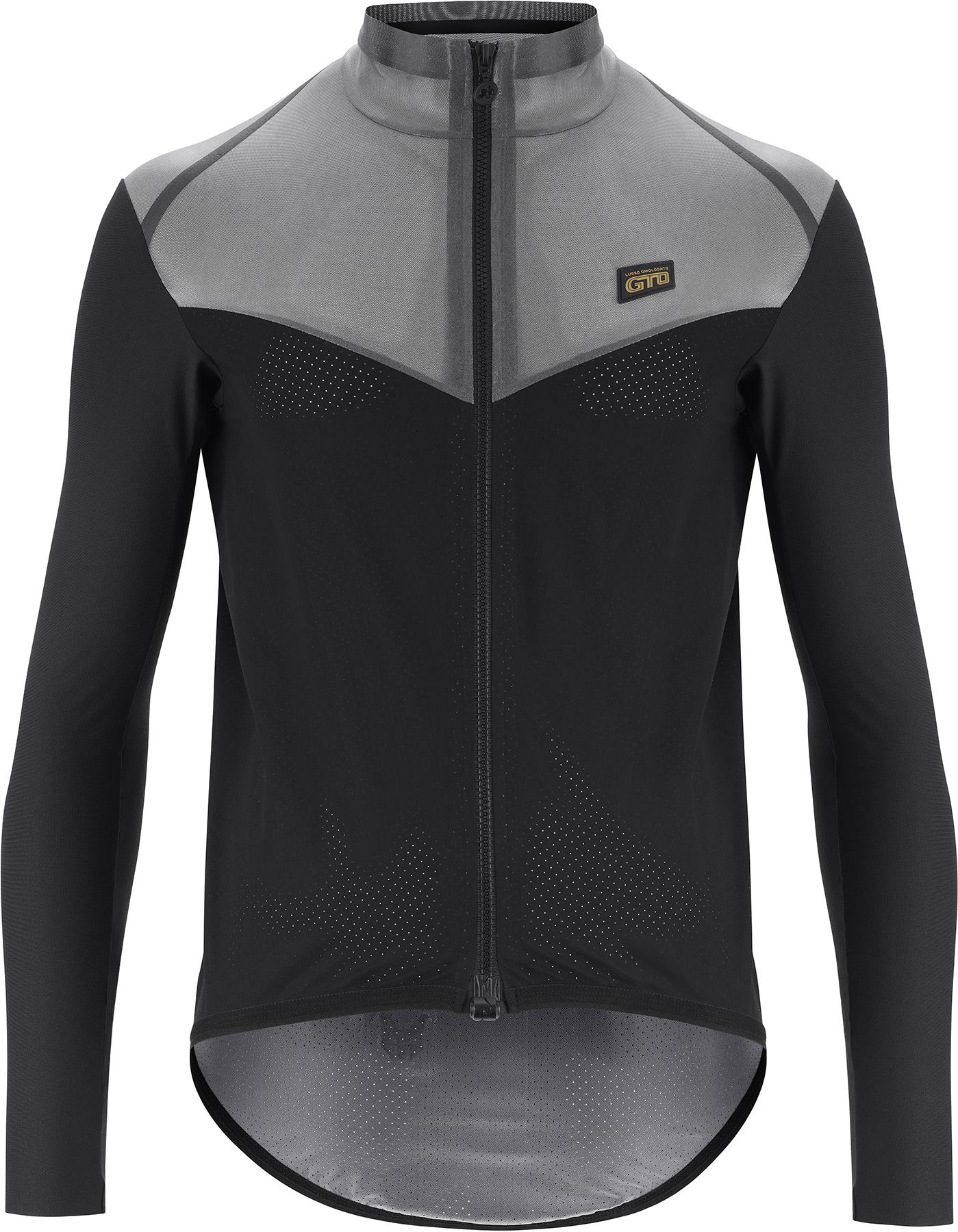 Click to view product details and reviews for Assos Mille Gto Fuchsroehre Shell C2 Black Series.