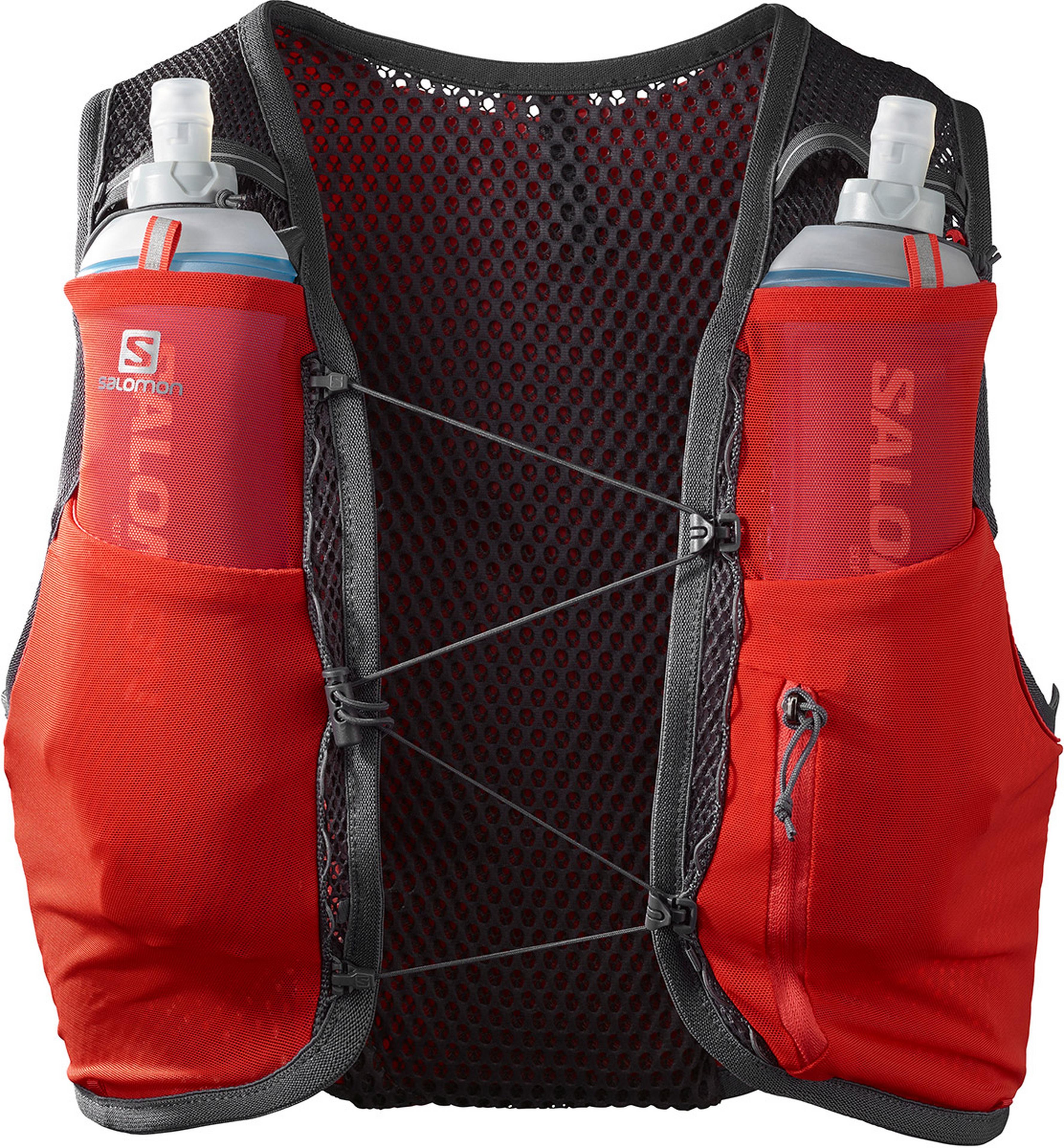 Salomon - Active Skin 4 Set - Running vest - Red Dahlia / High Risk Red | 4  l - M
