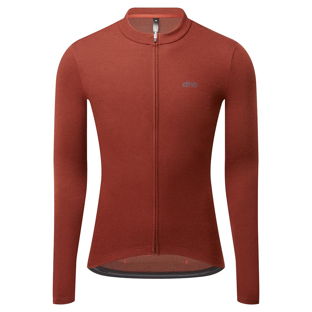 Click to view product details and reviews for Dhb Aeron Mens Merino Long Sleeve Jersey 20 Fired Brick.