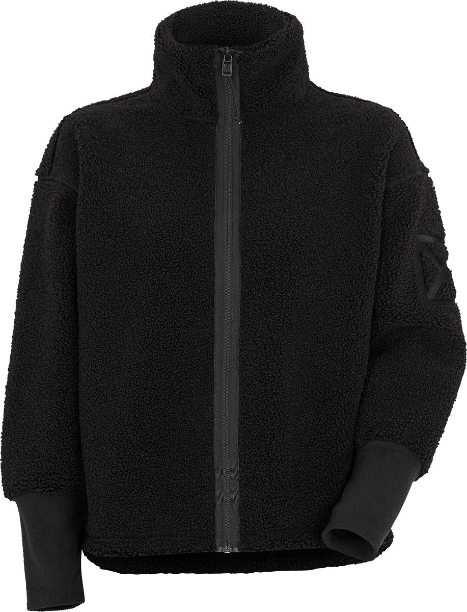 Image of Didriksons Women's Mella Full Zip Fleece - Black