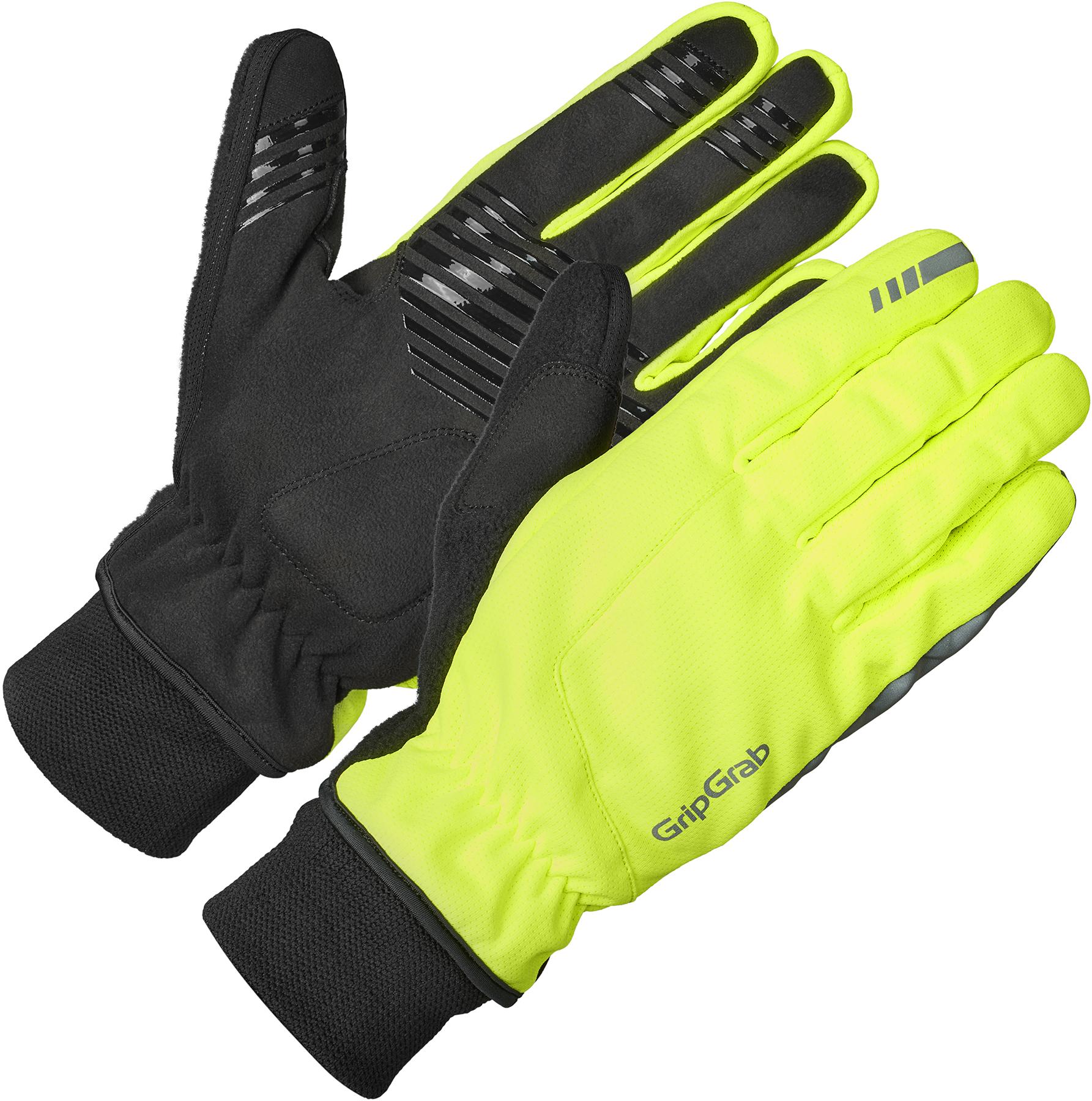 GripGrab Windster 2 Hi-Vis Windproof Winter Glove | bike glove