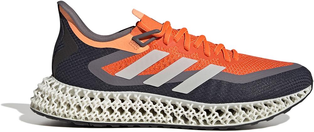 Image of adidas 4DFWD 2 Running Shoes - impact orange/orbit grey/trace grey