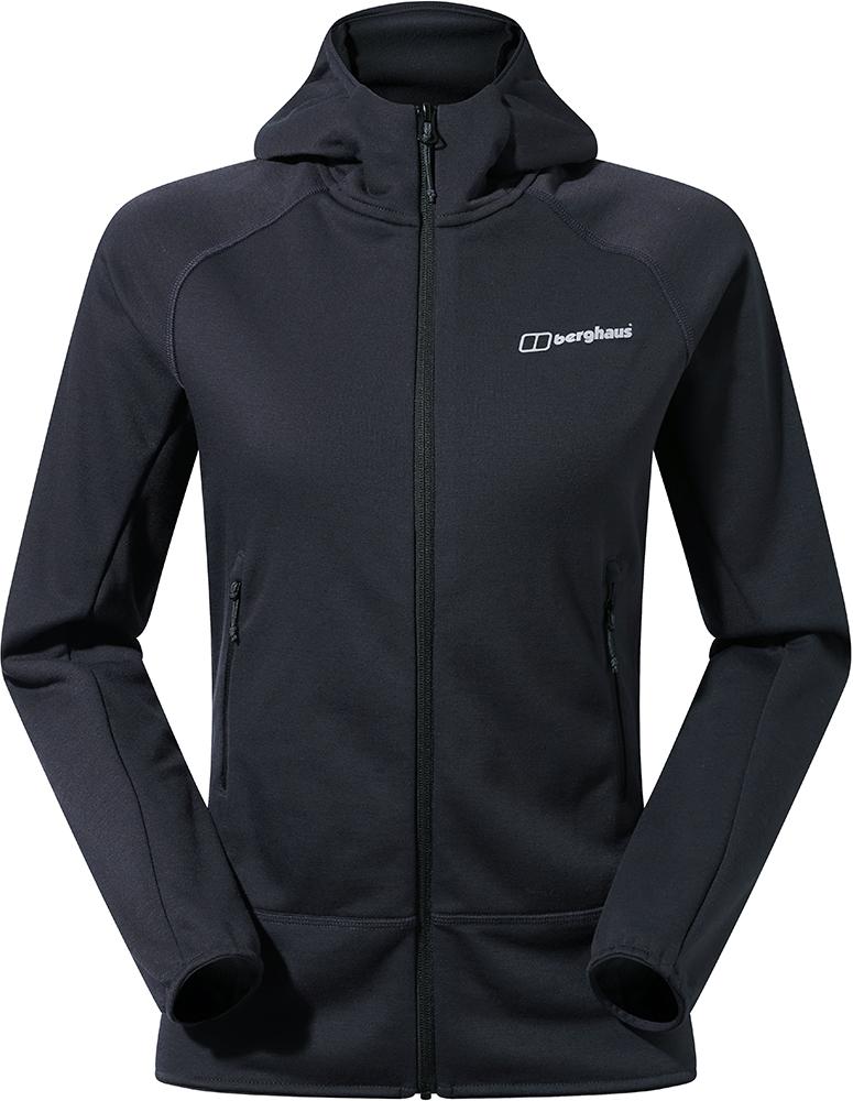 Click to view product details and reviews for Berghaus Womens Heuberg Hoody Jet Black Grey Pinstripe Marl.