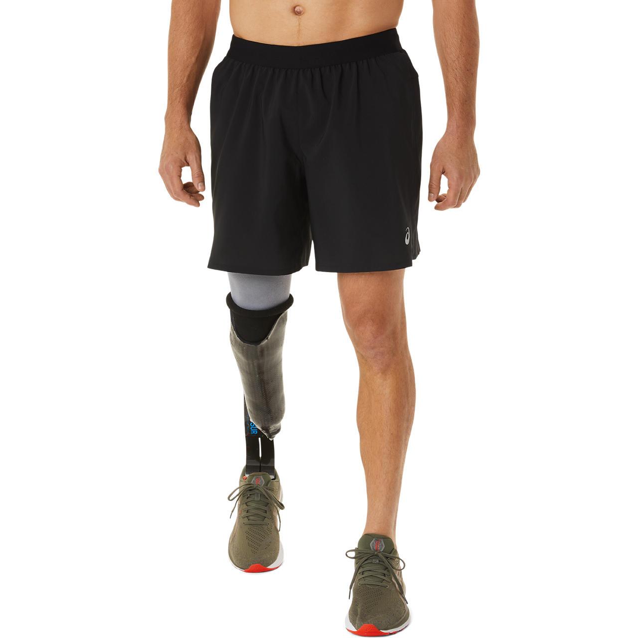 Click to view product details and reviews for Asics Road 7in Short Performance Black.