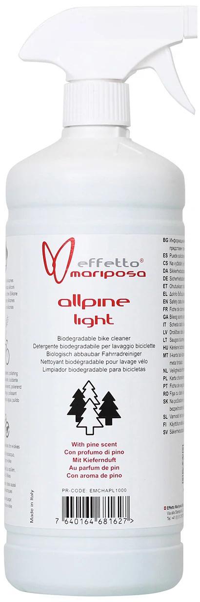 Image of Effetto Mariposa Allpine Light Eco Bike Cleaner (1 Litre) - Clear