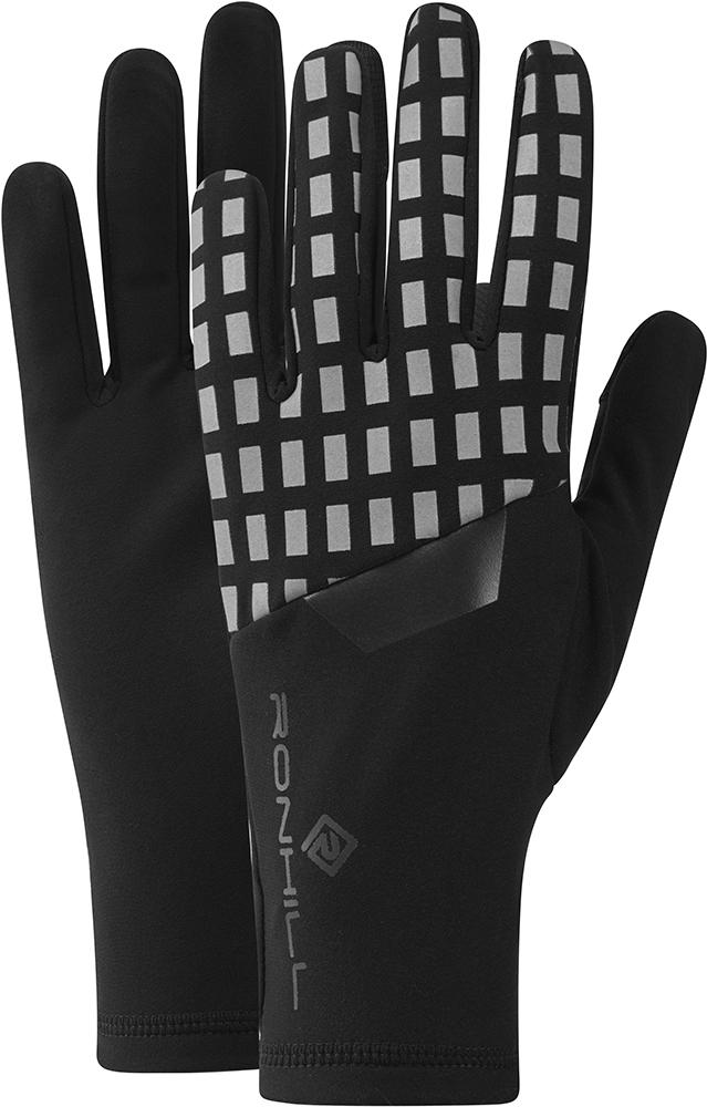 Click to view product details and reviews for Ronhill Afterhours Gloves Black Bright White Reflect.