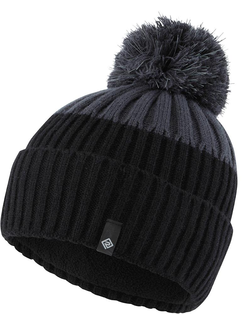 Click to view product details and reviews for Ronhill Bobble Hat Black Charcoal.
