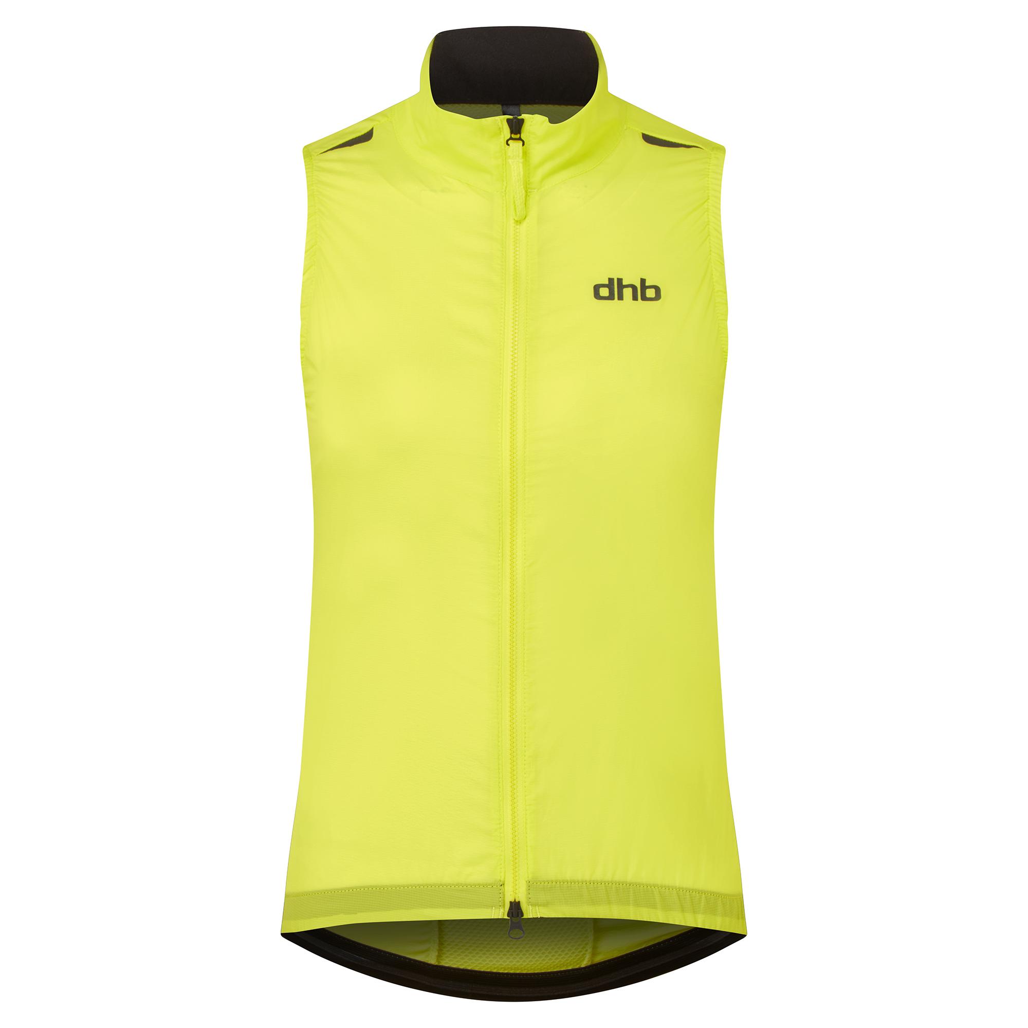 Click to view product details and reviews for Dhb Aeron Womens Packable Gilet Sulphur Spring.
