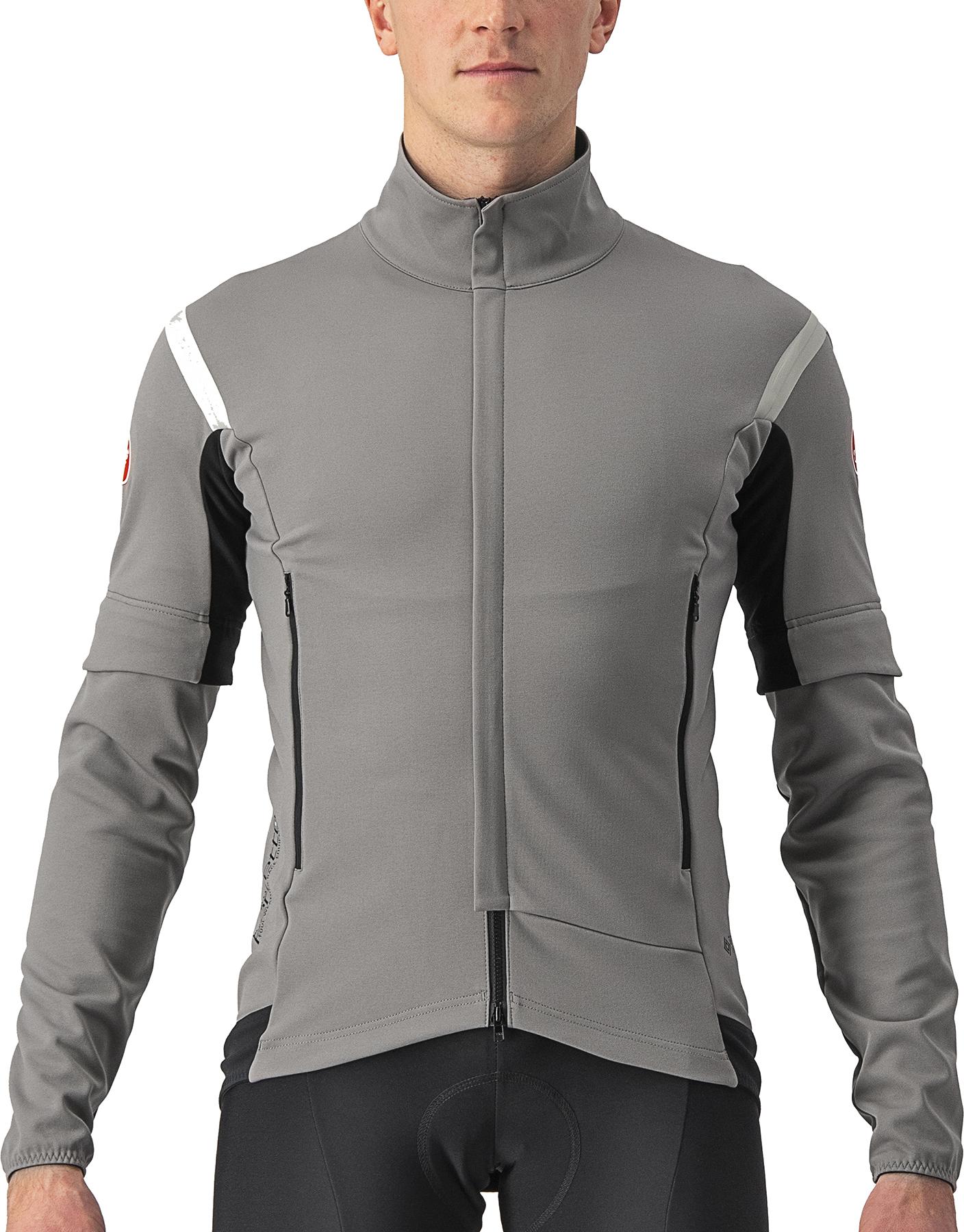 Click to view product details and reviews for Castelli Perfetto Ros 2 Convertible Jacket Nickel Grey Travertine Grey.