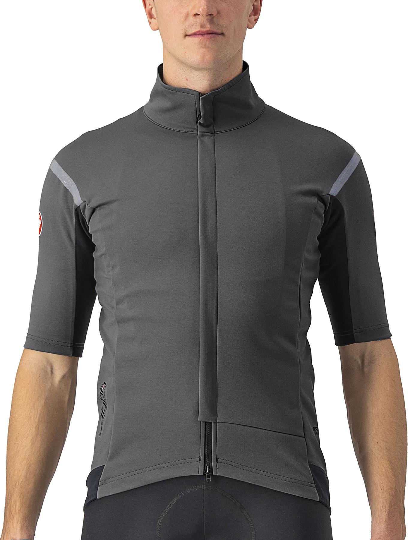 Click to view product details and reviews for Castelli Gabba Ros 2 Urban Gray Silver Reflex.