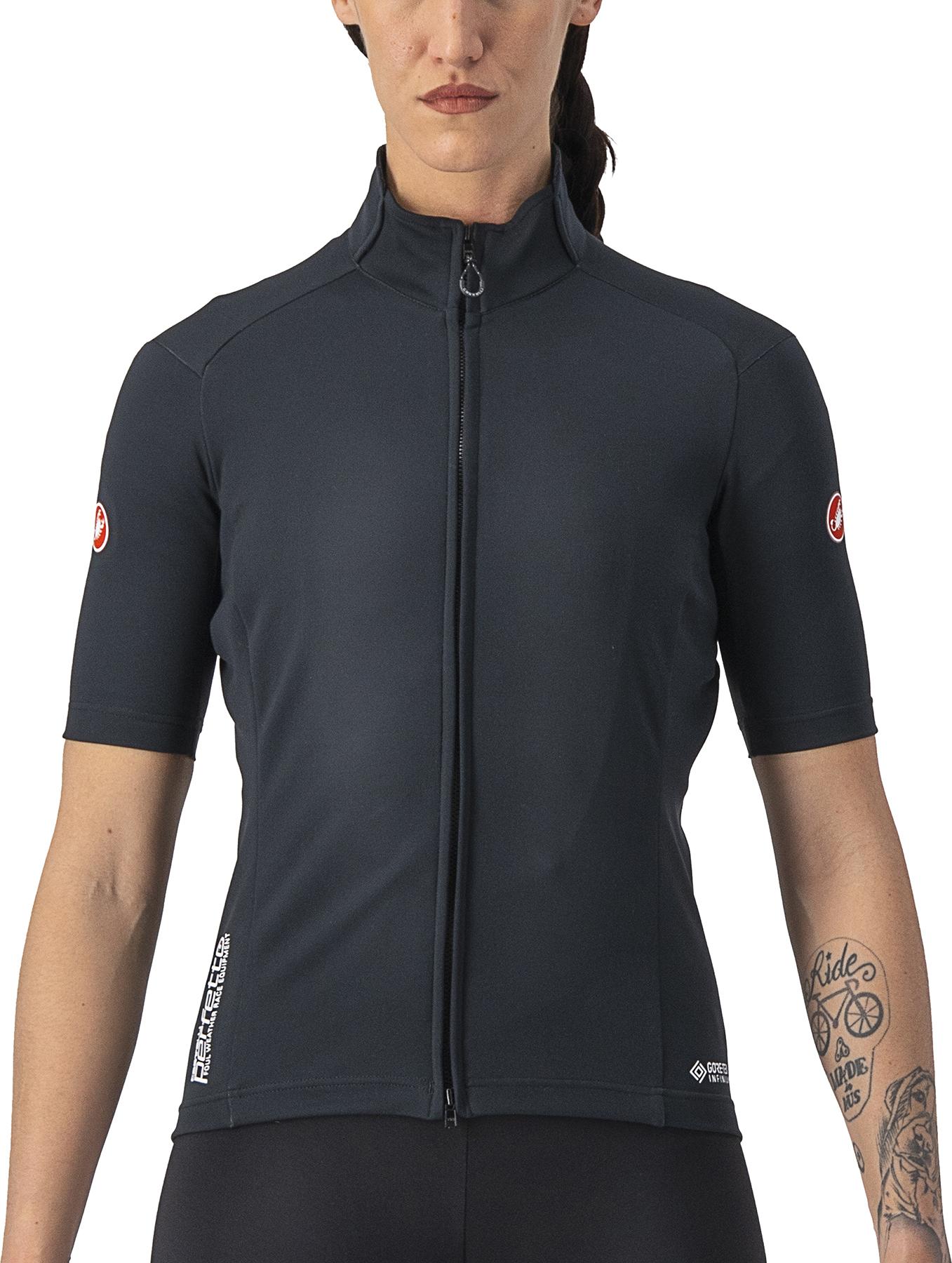 Click to view product details and reviews for Castelli Womens Perfetto Ros 2 Wind Jersey Light Black.