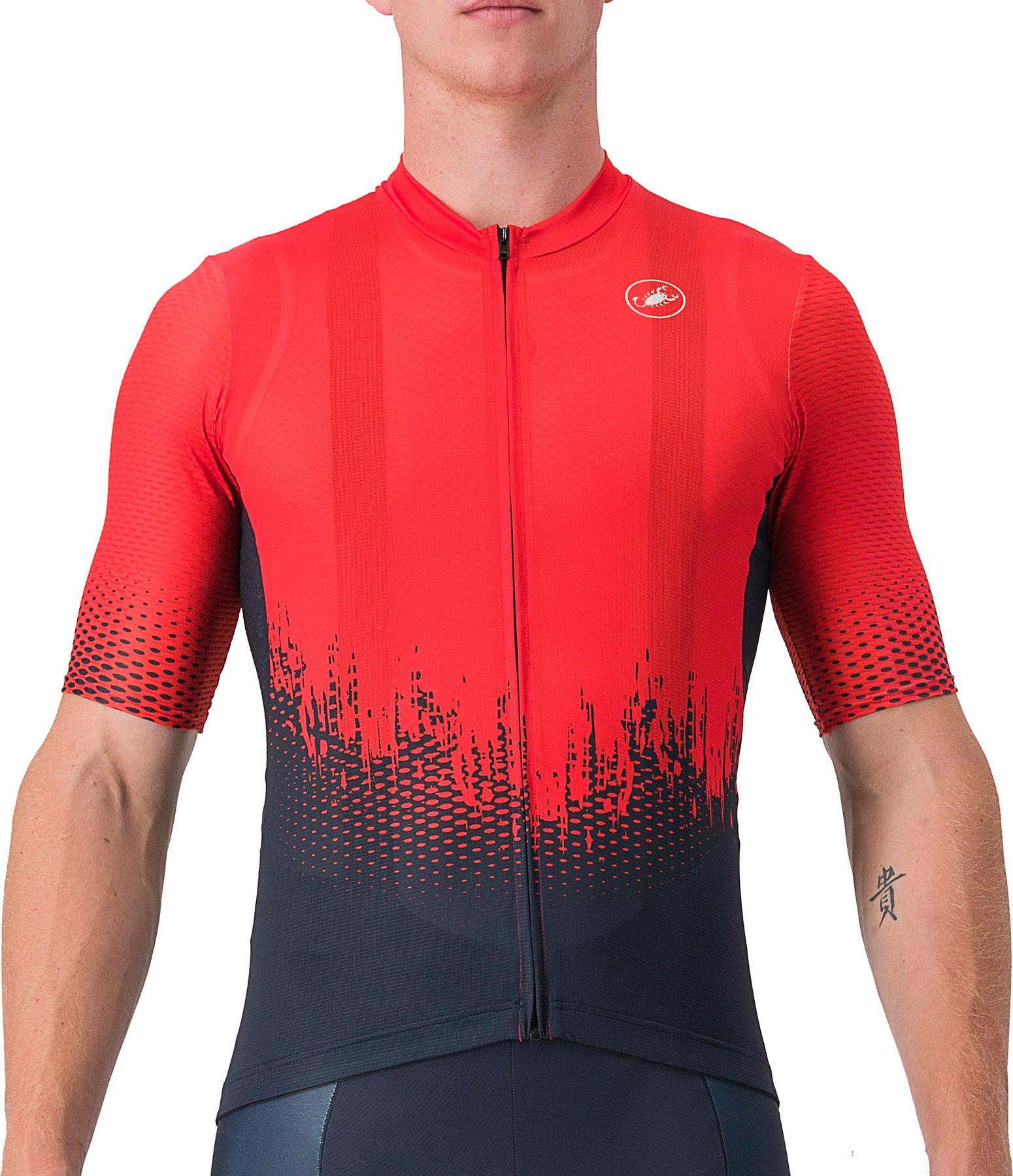 Click to view product details and reviews for Castelli Confine Competizione Jersey Savile Blue Red.