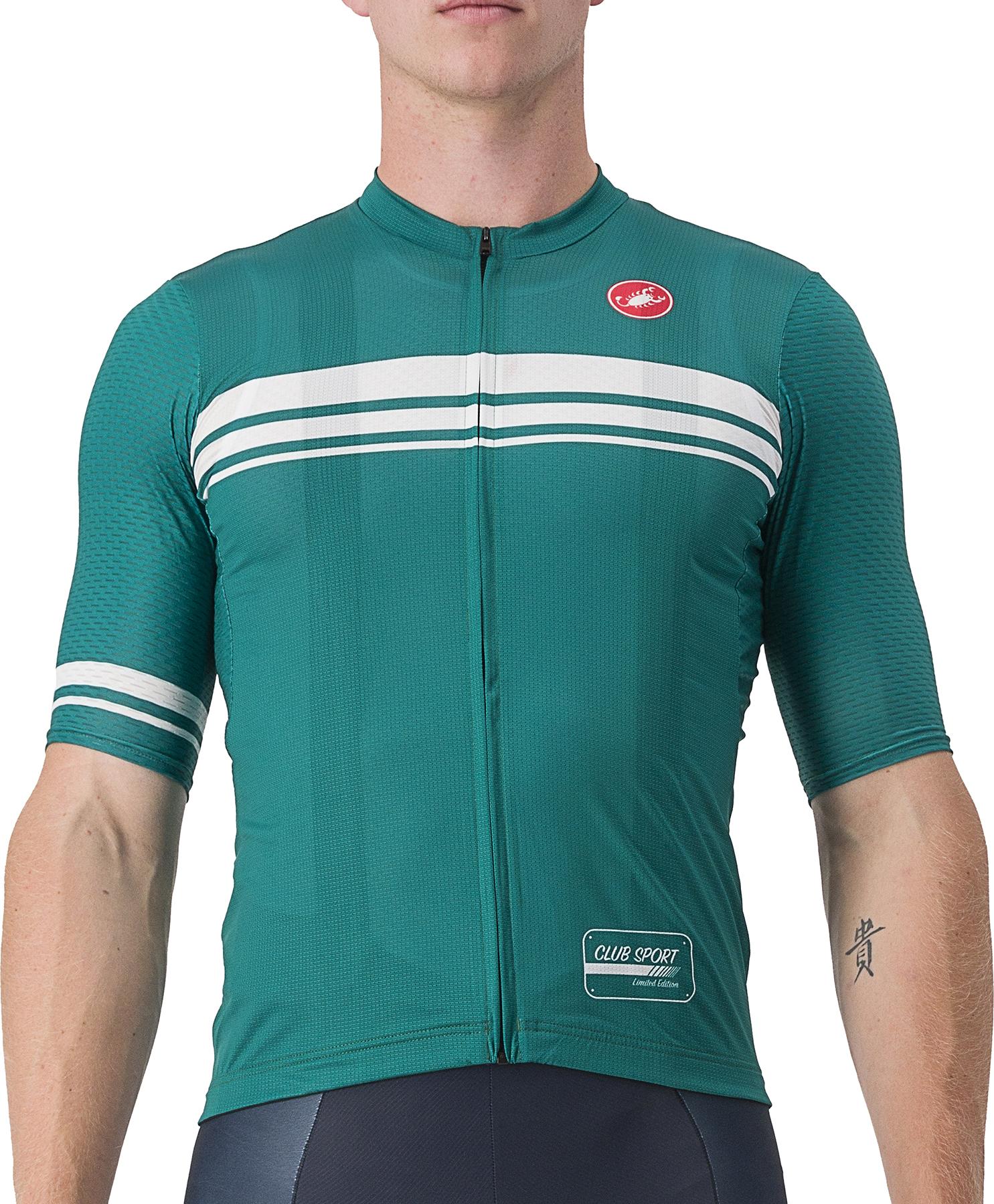 Click to view product details and reviews for Castelli Club Sport Street Competizione Jersey Green.