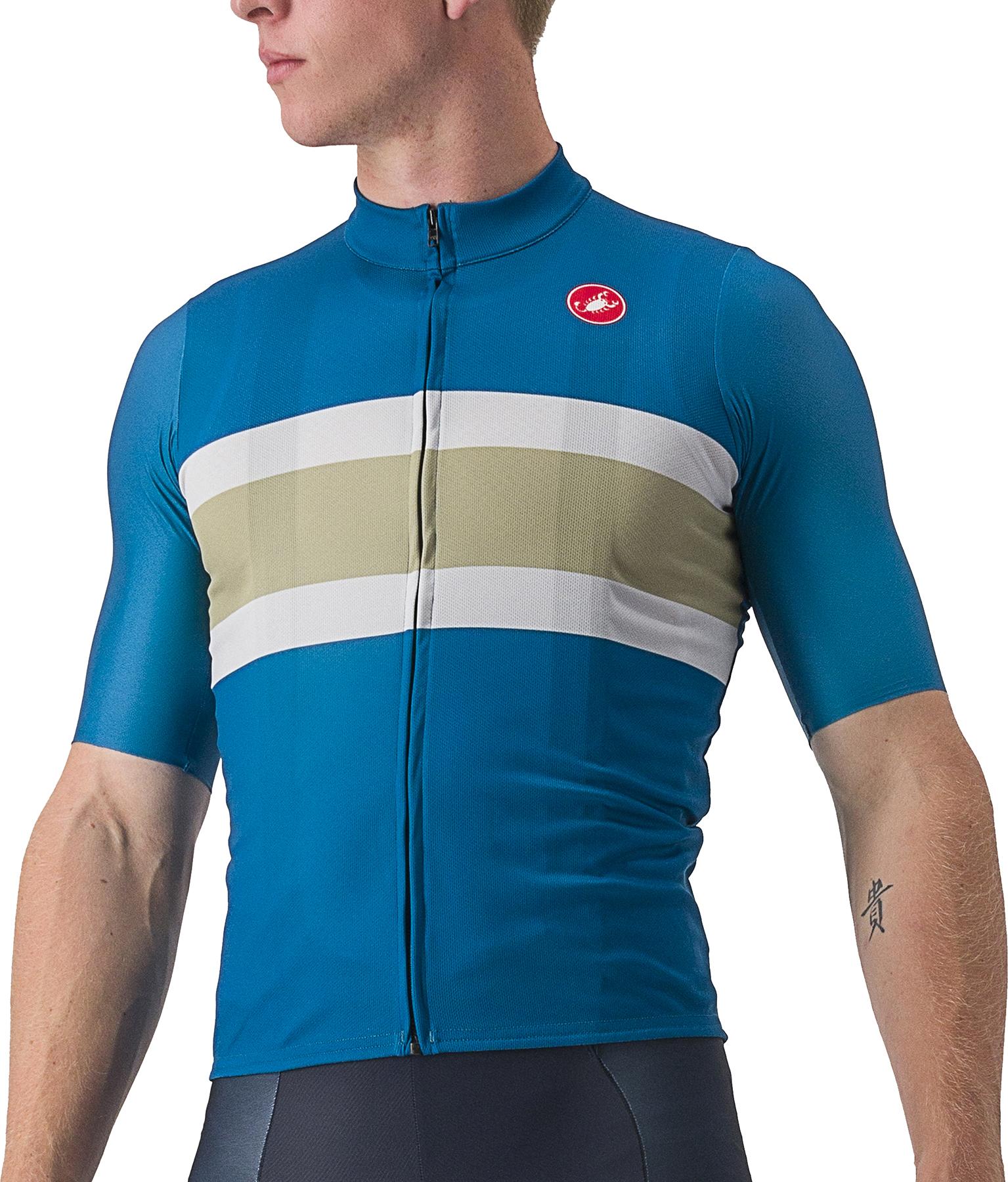 Click to view product details and reviews for Castelli Velocissimo Squadra Jersey Marine Blue Grey Sand.