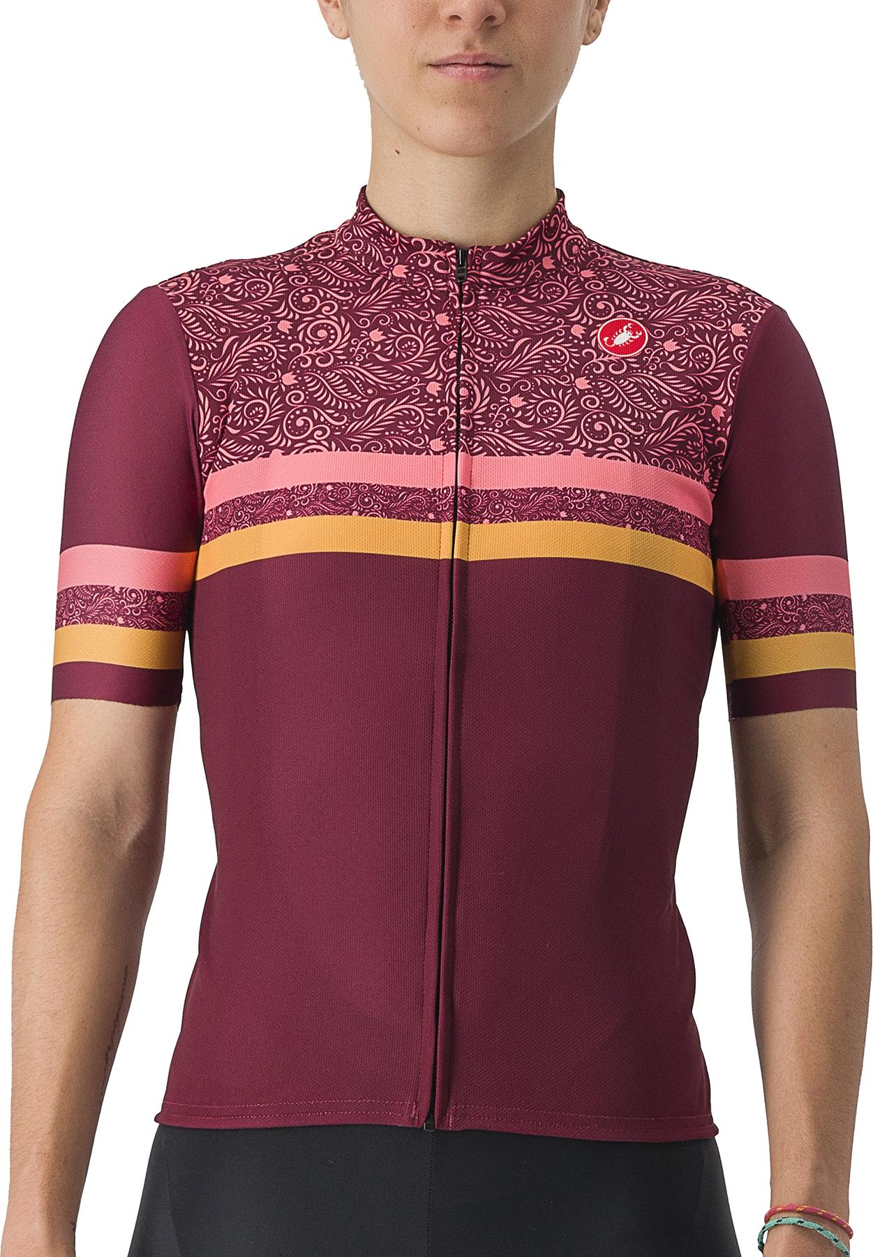 Click to view product details and reviews for Castelli Womens Moda Squadra Jersey Moda Bordeaux Pink.