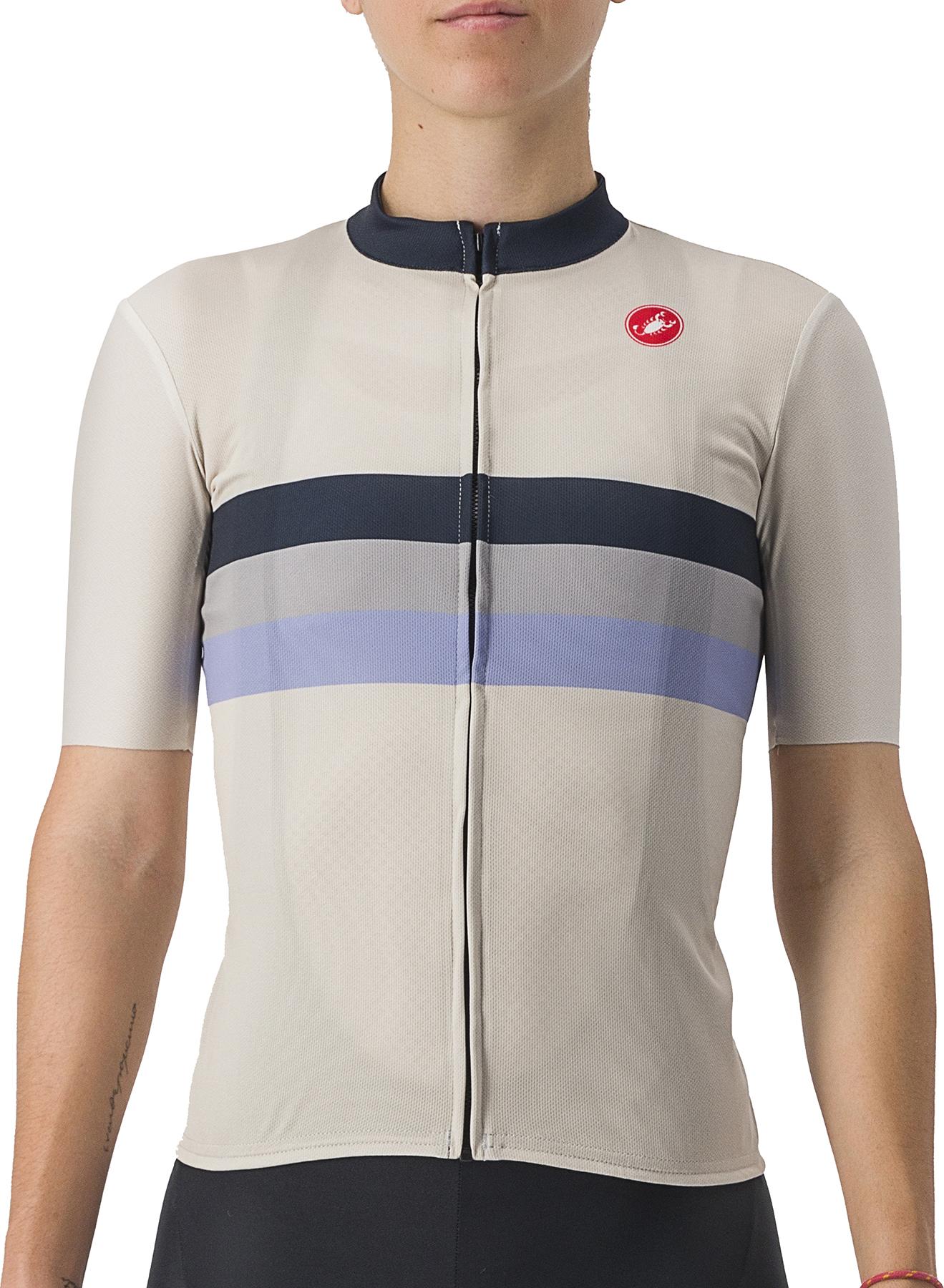 Click to view product details and reviews for Castelli Womens Velocissima Squadra Jersey Cotton Lavender Navy.