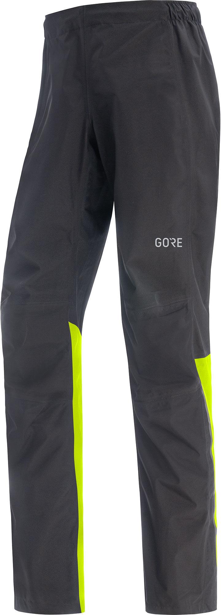 Gore Wear GORE® C3 GORE-TEX PACLITE® - Trousers - black/neon yellow/black -  Zalando.de