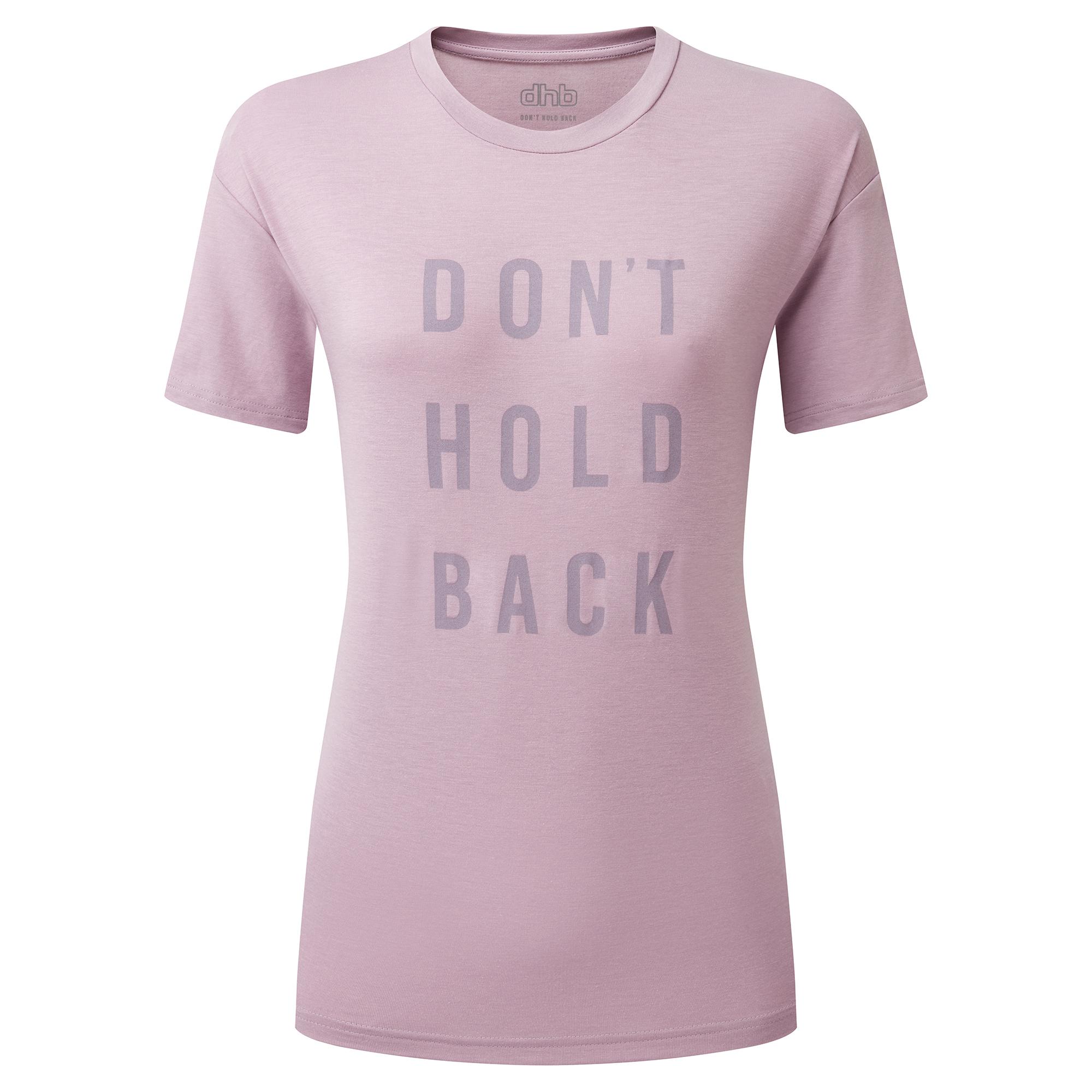 Dhb Trail Womens Short Sleeve Drirelease Tee Nirvana Purple